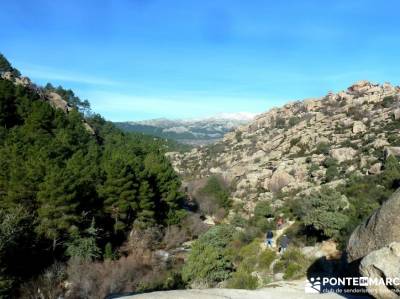 quema Turrón; El Yelmo, La Pedriza; actividades para grupos madrid fotos de senderos